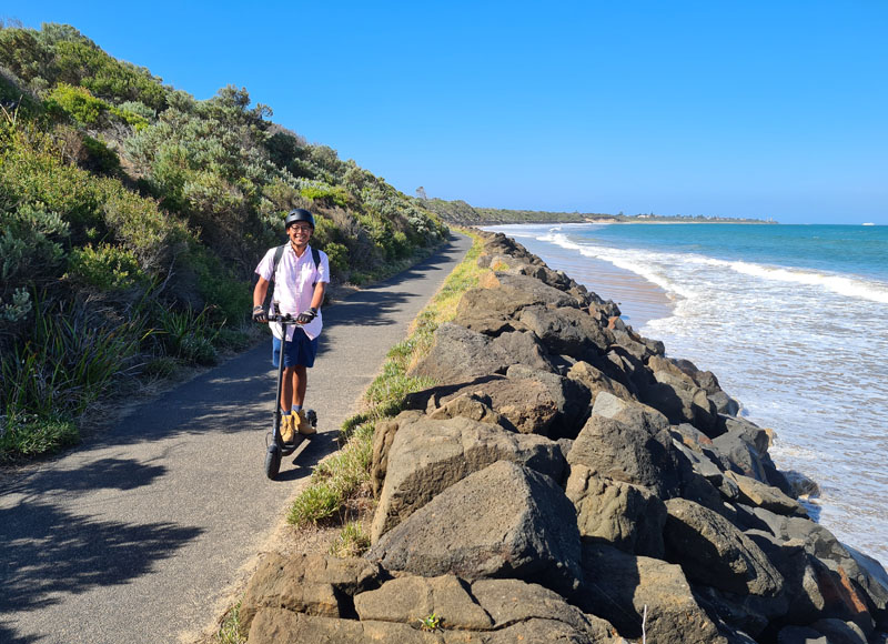 Queenscliff To Point Lonsdale By Electric Scooter